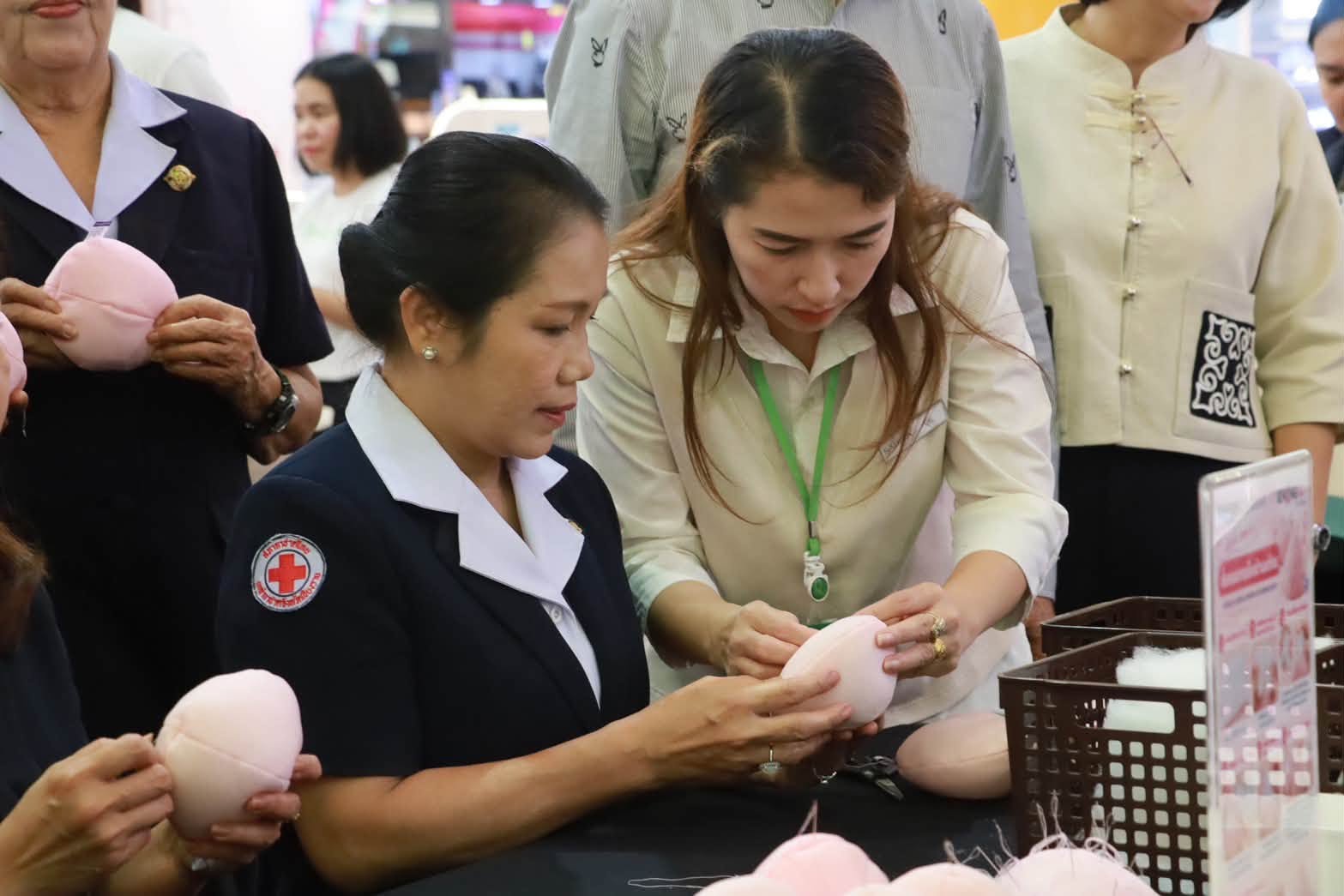 สภากาชาดเชียงรายนำความหวังมาสู่ผู้ป่วยมะเร็งเต้านม