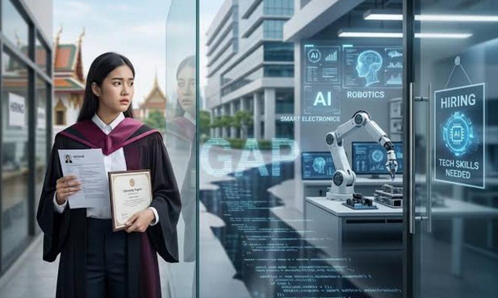 AI กับตลาดแรงงานไทย: 8.7 ล้านคนได้รับผลกระทบ งานแบบไหนเปลี่ยนก่อน?