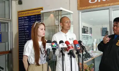 ขวัญ-อ.เบียร์ แจ้งจับมิจฉาชีพคราบนักบุญ อมเงินบริจาคน้ำท่วม