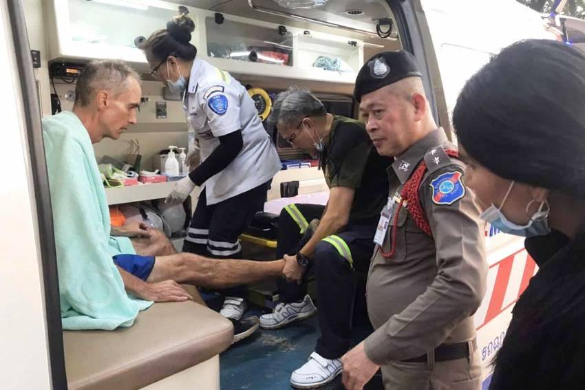 American Rescued Phuket
