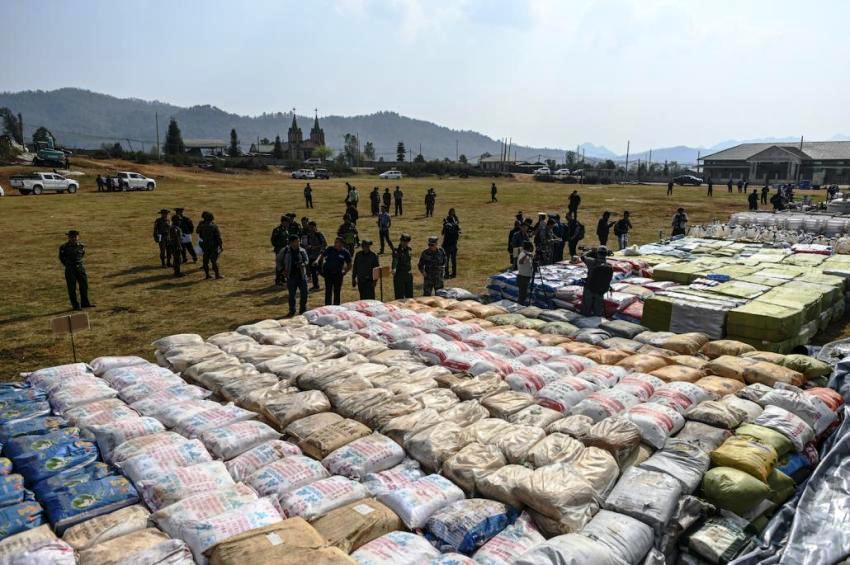 Myanmar drug seizure