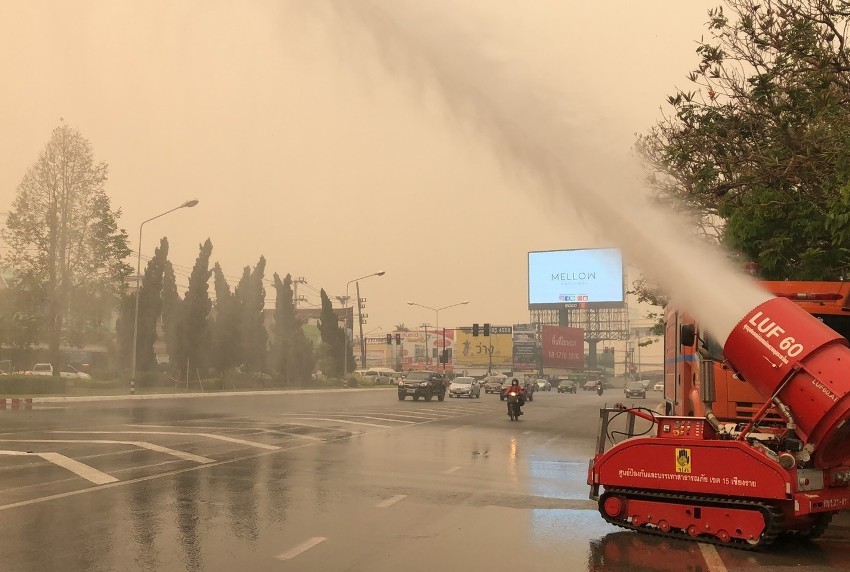 PM2.5 level to record high northern thailand