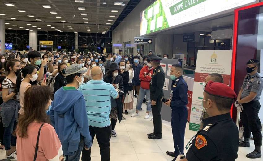 Chaos Erupts at Suvarnabhumi Airport