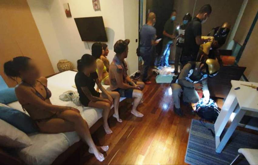 Foreigners Arrested in Phuket for Partying