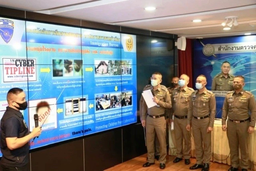 Thailand, Immigration police, Porn, Arrest, Child abuse