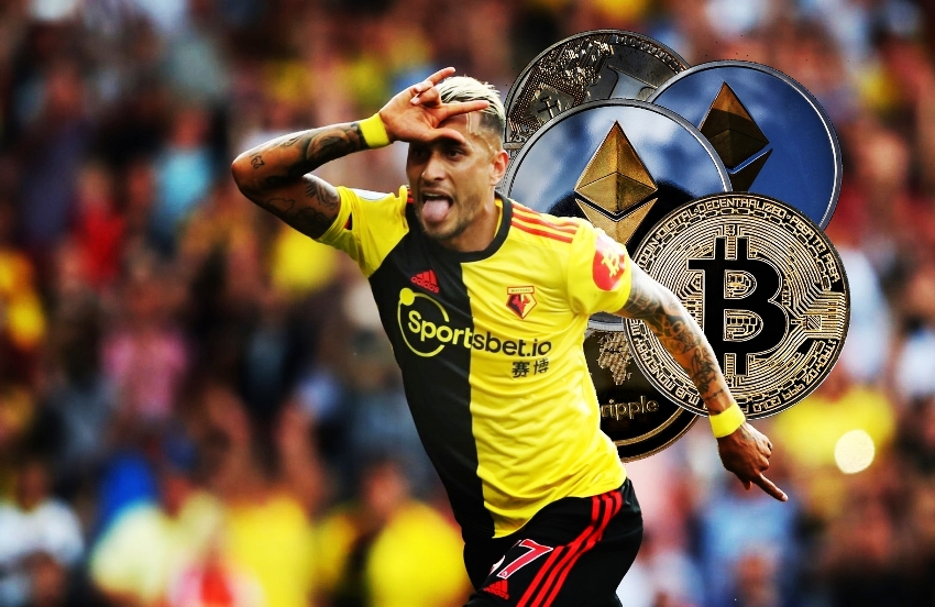 Watford FC, Bitcoin,crypto currency
