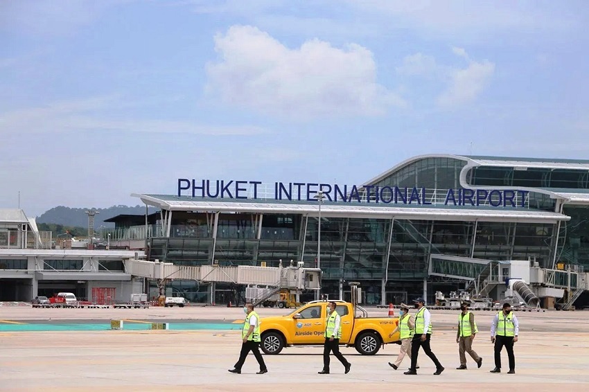 phuket-airport, civial aviation authority, covid-19 coronavirus, Dangerous Disease Zones