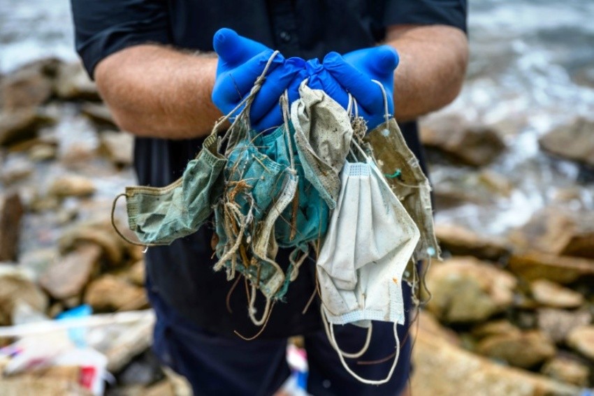 Face Masks, Beaches, Hong kong