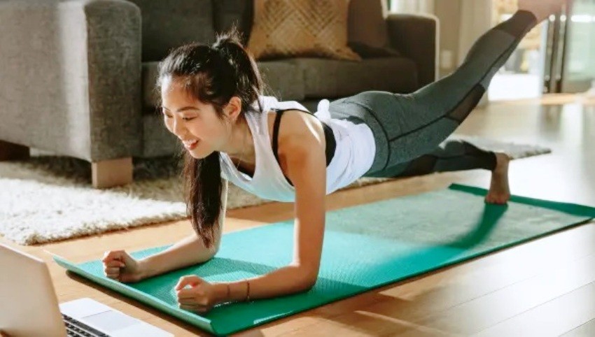 Yoga, Home, Healthy, stay fit