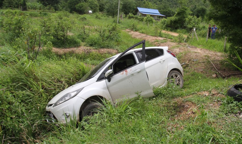 Pregnant Woman , Land Dispute, shot to death, Thailand