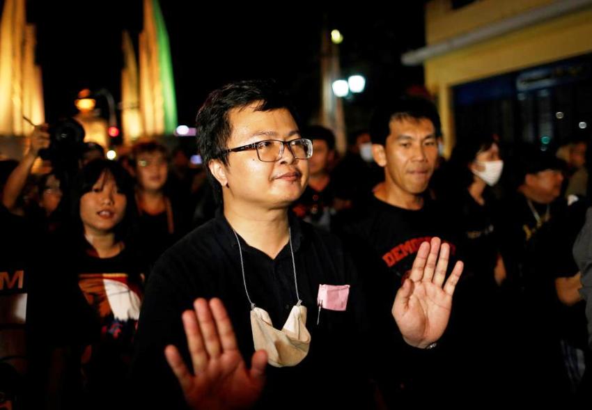 Thai rights lawyer, Monarchy, Thailand, Protests