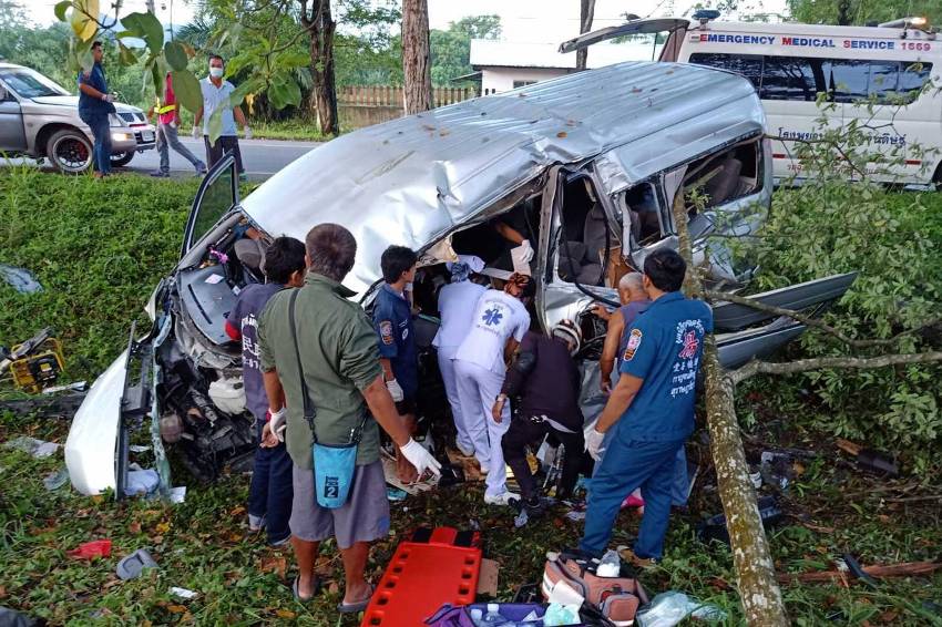 Passenger Van, southern Thailand,