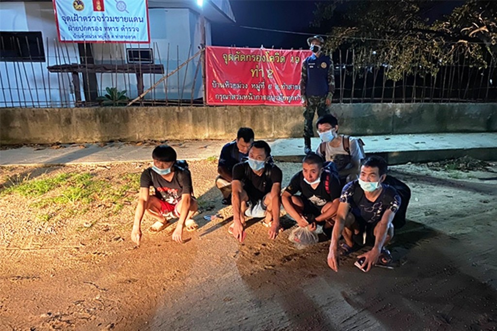 chinese, nationals, northern thailand, border