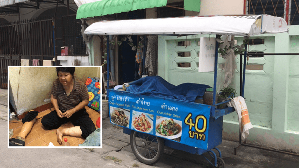 Elderly Somtam Vendor Struggles to Survive in Chiang Mai