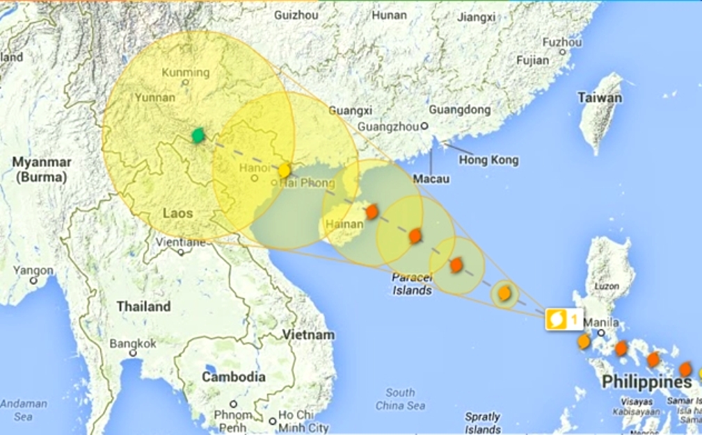 Tropical Storm Noul, weather warning, Thailand