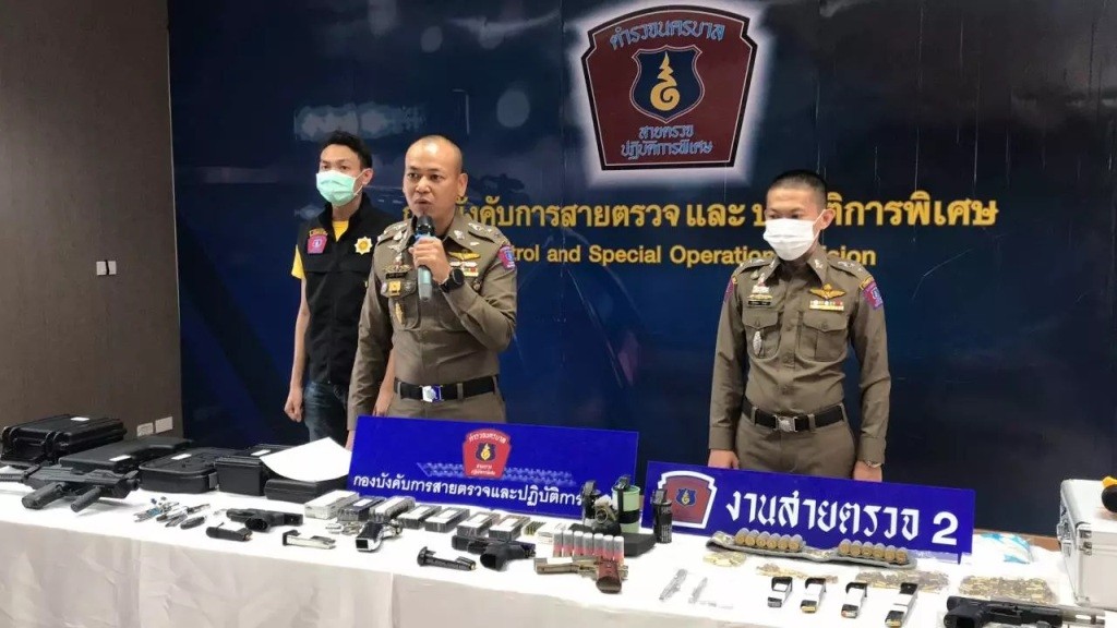 foreigners arrested thailand