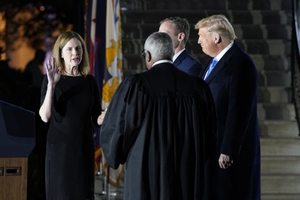 Amy Coney Barrett was confirmed to the Supreme Court