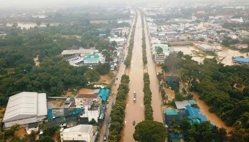 Nakhon Ratchasima Thailand Sees Worst Flooding in 15 Years