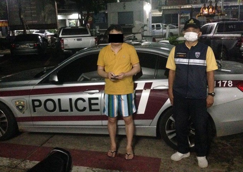 tourist police,Naked, Singaporean, Visa Overstay, Thailand