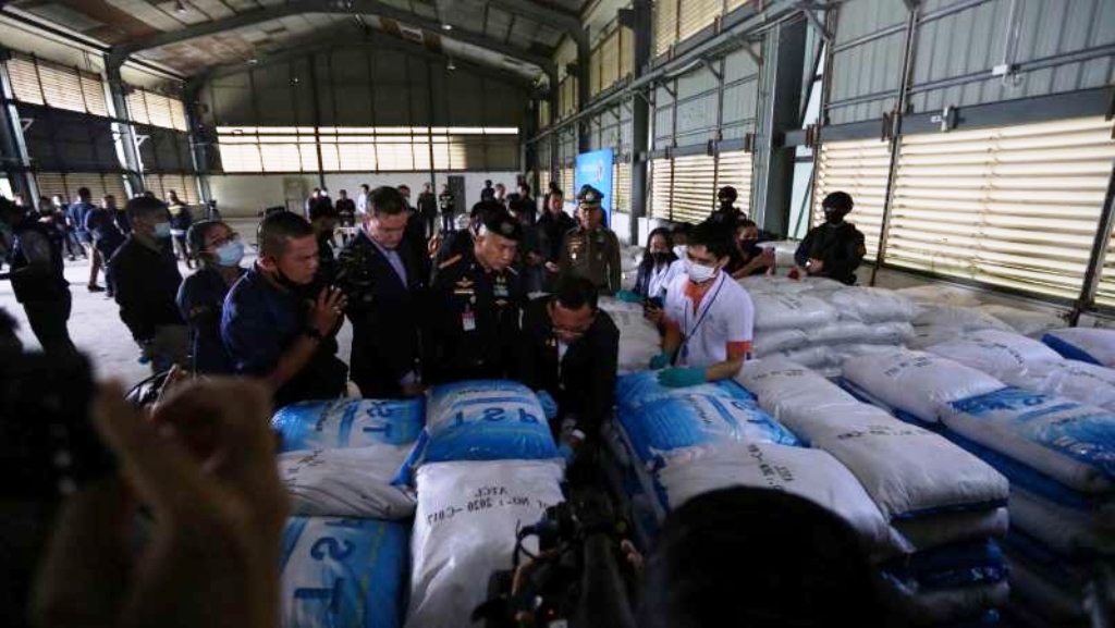 Thai Police Seized 11.5 Tonnes of Ketamine Worth US$960 Million