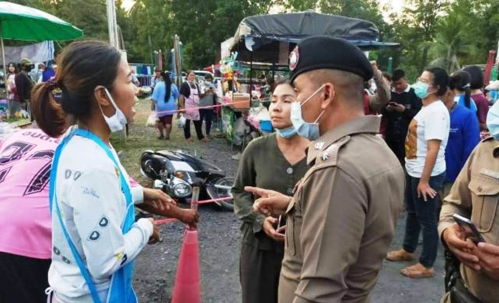 Police, Shot, Thailand, shop