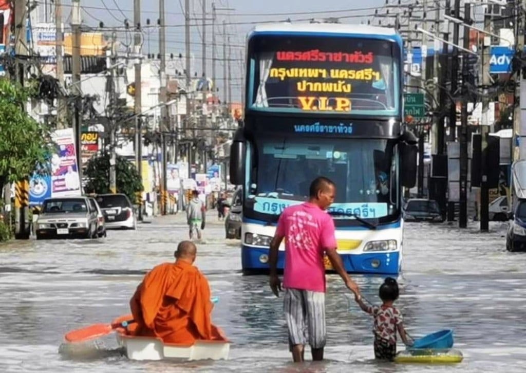 Severe Flooding in Southern Thailand Kills Seven People