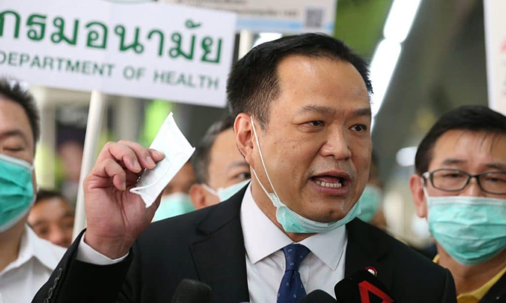 Tests, Thailand's Health Ministe,r Quarantines ,Covid-19