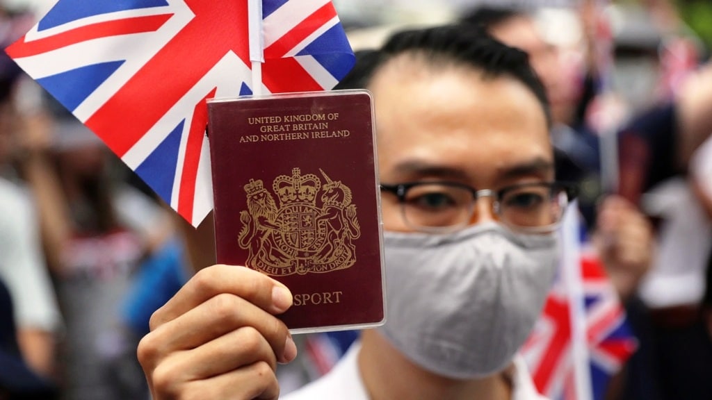 China Rejects Hong Kongers Using British National (Overseas) Passports
