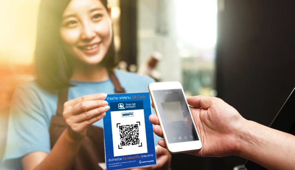 qr code,PromptPay,Cashless Transactions,Thailand