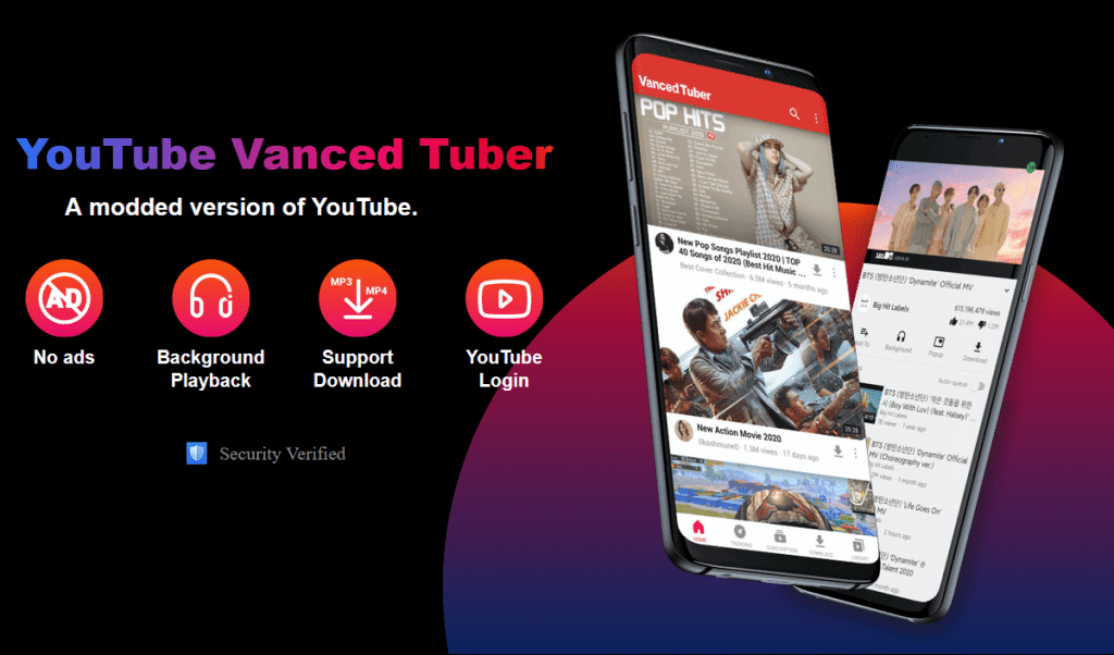 Characteristics of Youtube Vanced and Top-Notch Features of VidMate