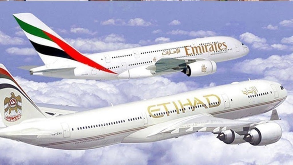 UAE's Emirates and Etihad Airways to Trail IATA Covid19