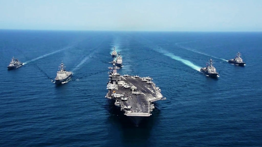 US Carrier Group Enters South China Sea Amid China-Taiwan Tensions