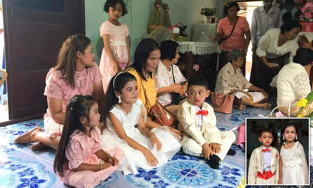 Five-year-old Twins Married to Fulfill Superstitious Buddhist Belief