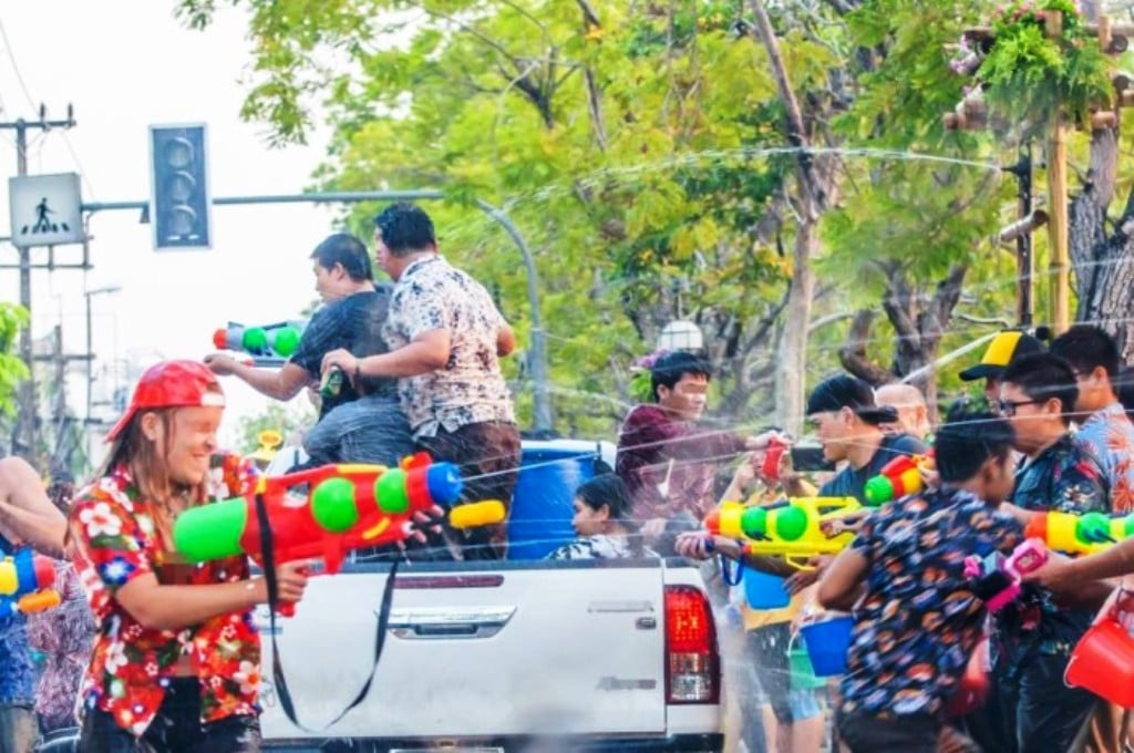 Street Water Fights Officially Banned from Songkran 2021
