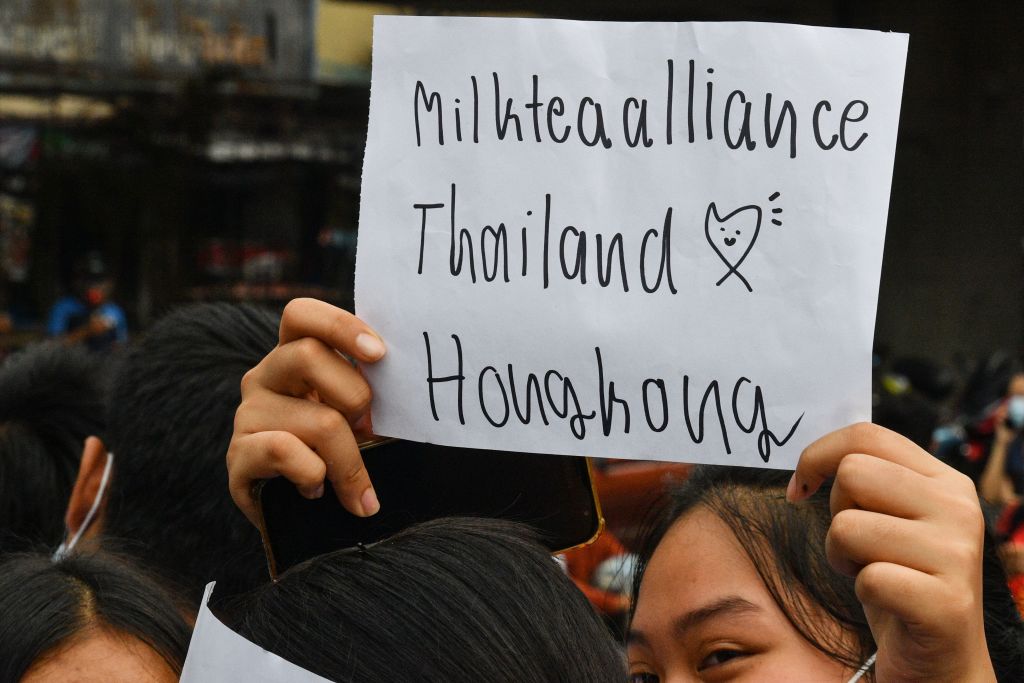 Milk Tea Alliance, myanmar, thailand, hong kong, taiwan