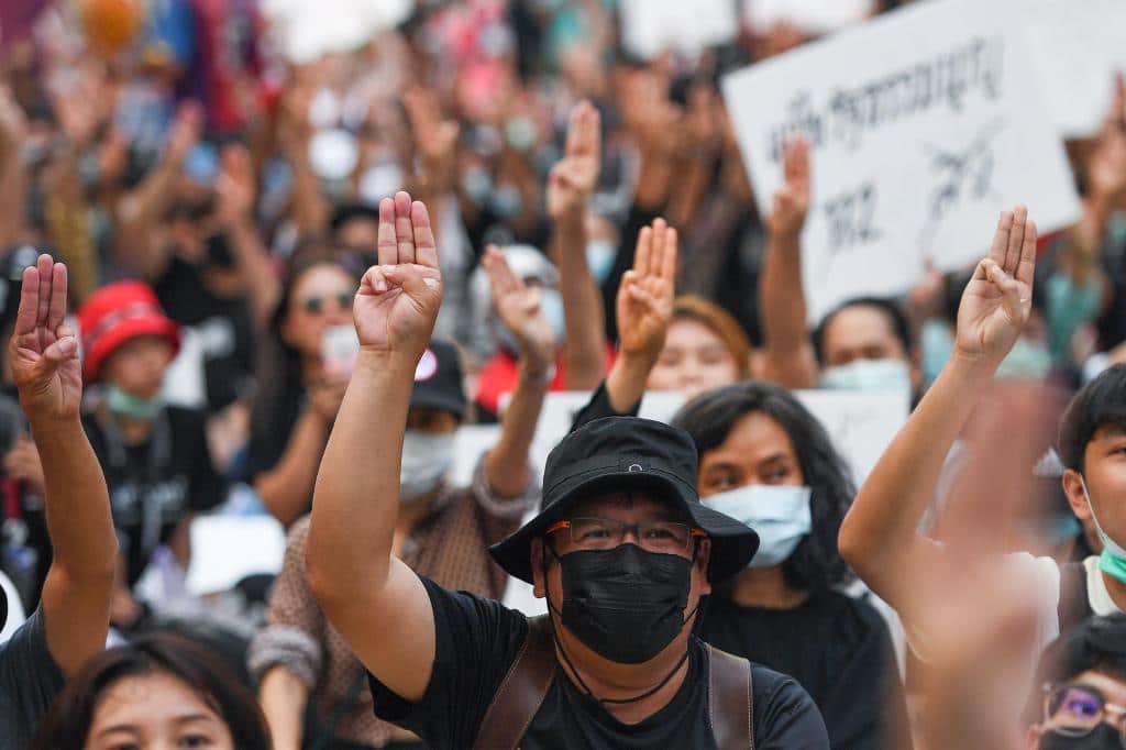 Thousands of Protesters Occupy Thai Capital Bangkok Demanding Reforms