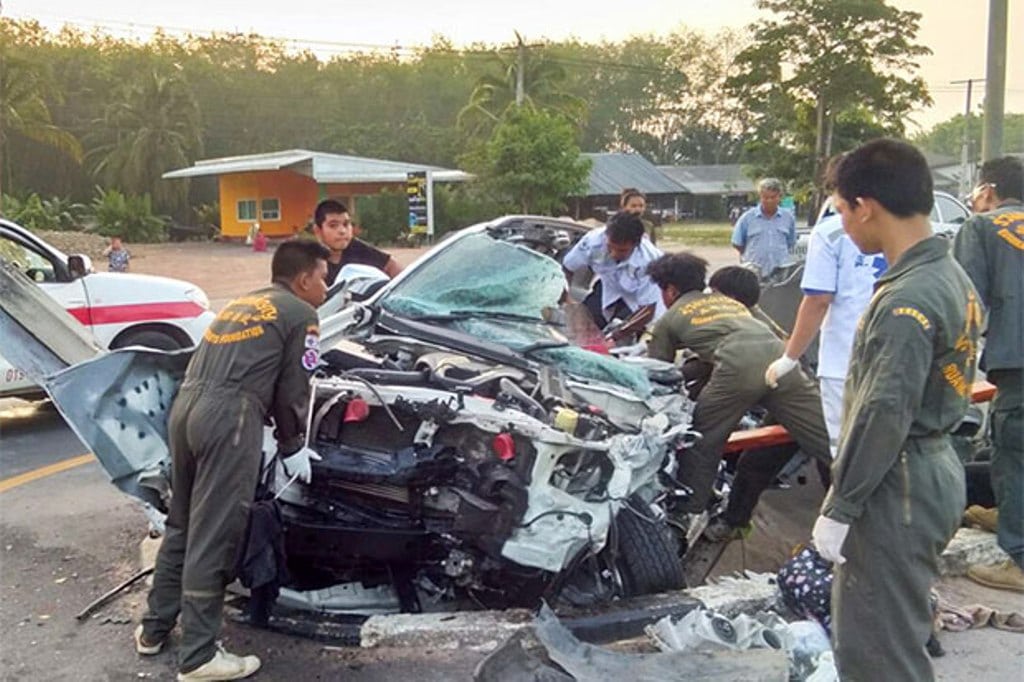 Drunk Driving the Main Cause of Accidents and Deaths During Songkran