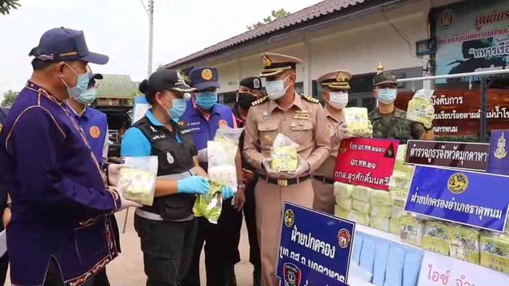 Mekong Navy Patrol Seized 365 Kilogram of Crystal Meth