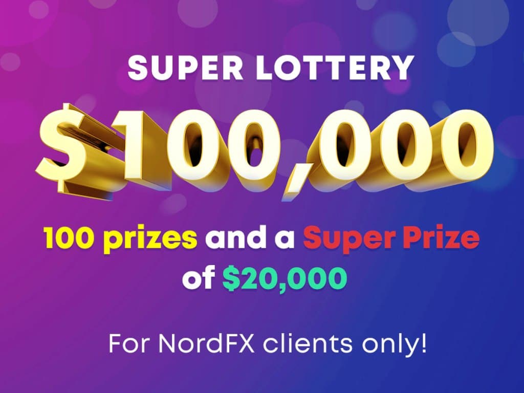 Super Lottery NordFX Gives Away 100,000 USD to Traders
