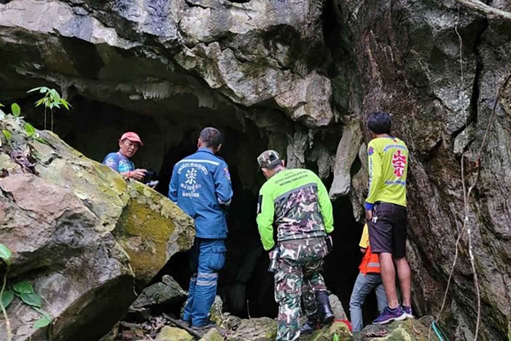 Rescue Workers Struggle to Help Buddhist Monk Trapped Inside Flooded Cave