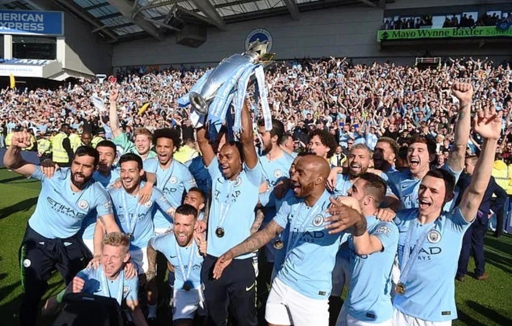 Manchester City win Premier League Title for a Third Time