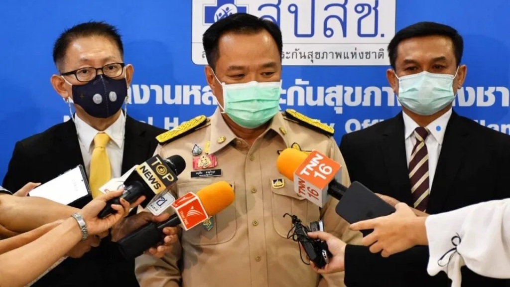 Thailand Health Minister Says Public Cannot Choose their Covid-19 Vaccine