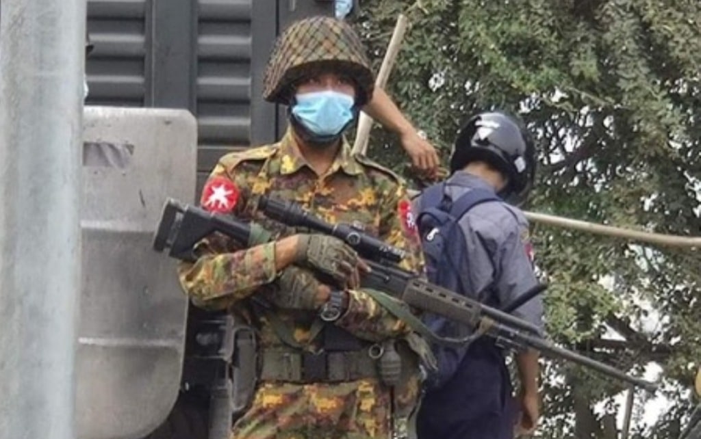 Military Sniper Accused of Shooting Civilians in Myanmar's Shan State