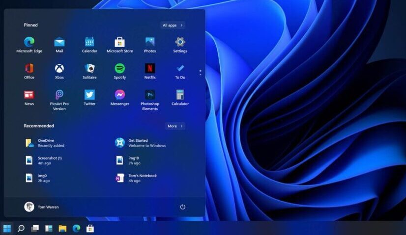 Microsoft Windows 11 Leak Reveals New UI, Start Menu, and More