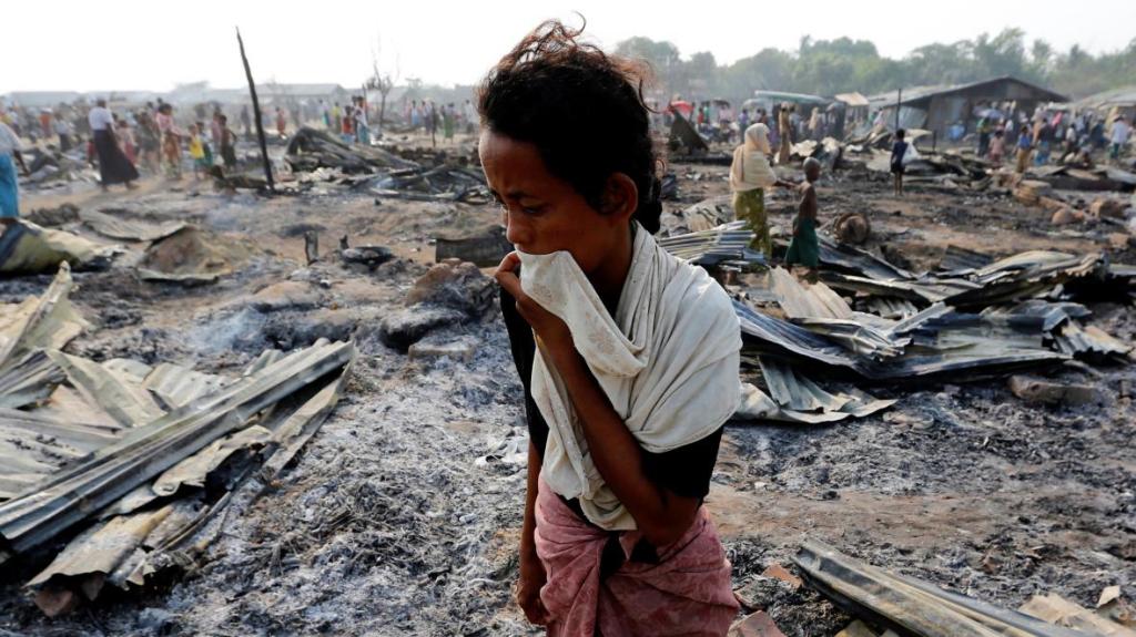 Myanmar Junta Troops Burn an Entire Village to the Ground 