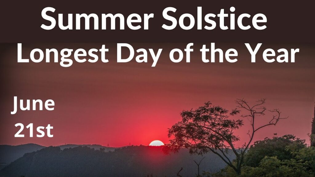 Summer Solstice 2021 : The Longest Day of The Year