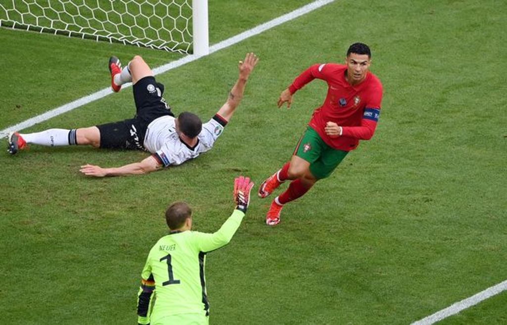 Group F,UEFA Euro 2020 Match Between Portugal vs France Ends in 2-2 Draw