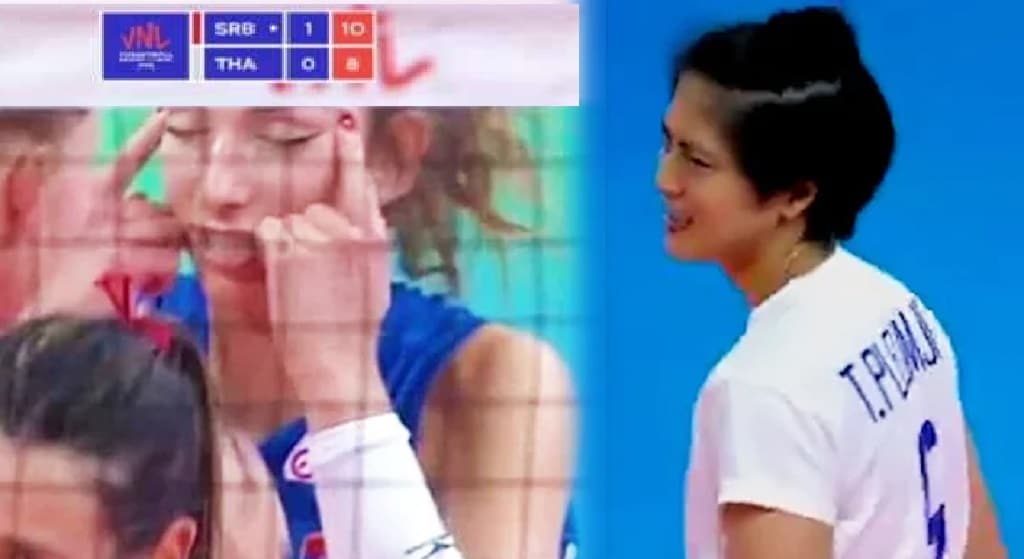 Serbian Volleyball Player Sorry for Racist Gesture Towards Thai Team