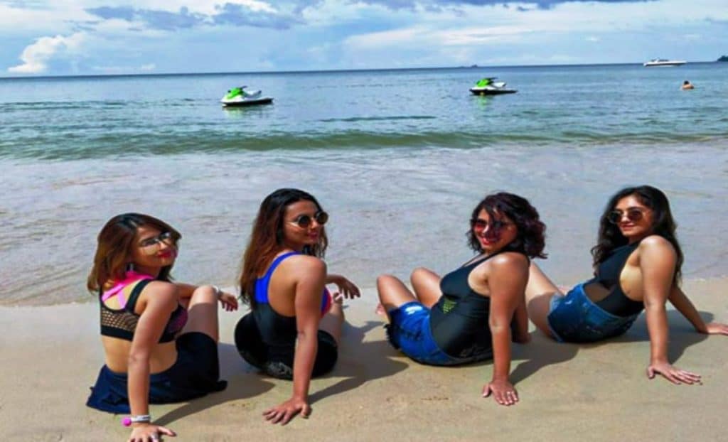 tourism, Vaccinated Foreign Tourists Enjoying their Phuket Sandbox Experience