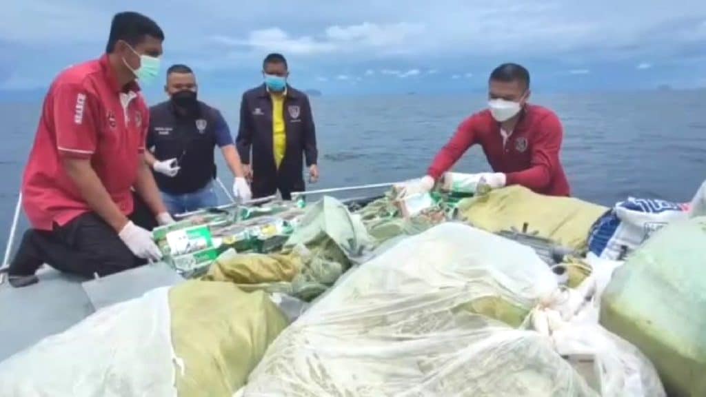 Thailand, Marine Police Find 650Kg of Crystal Meth Floating in Andaman Sea